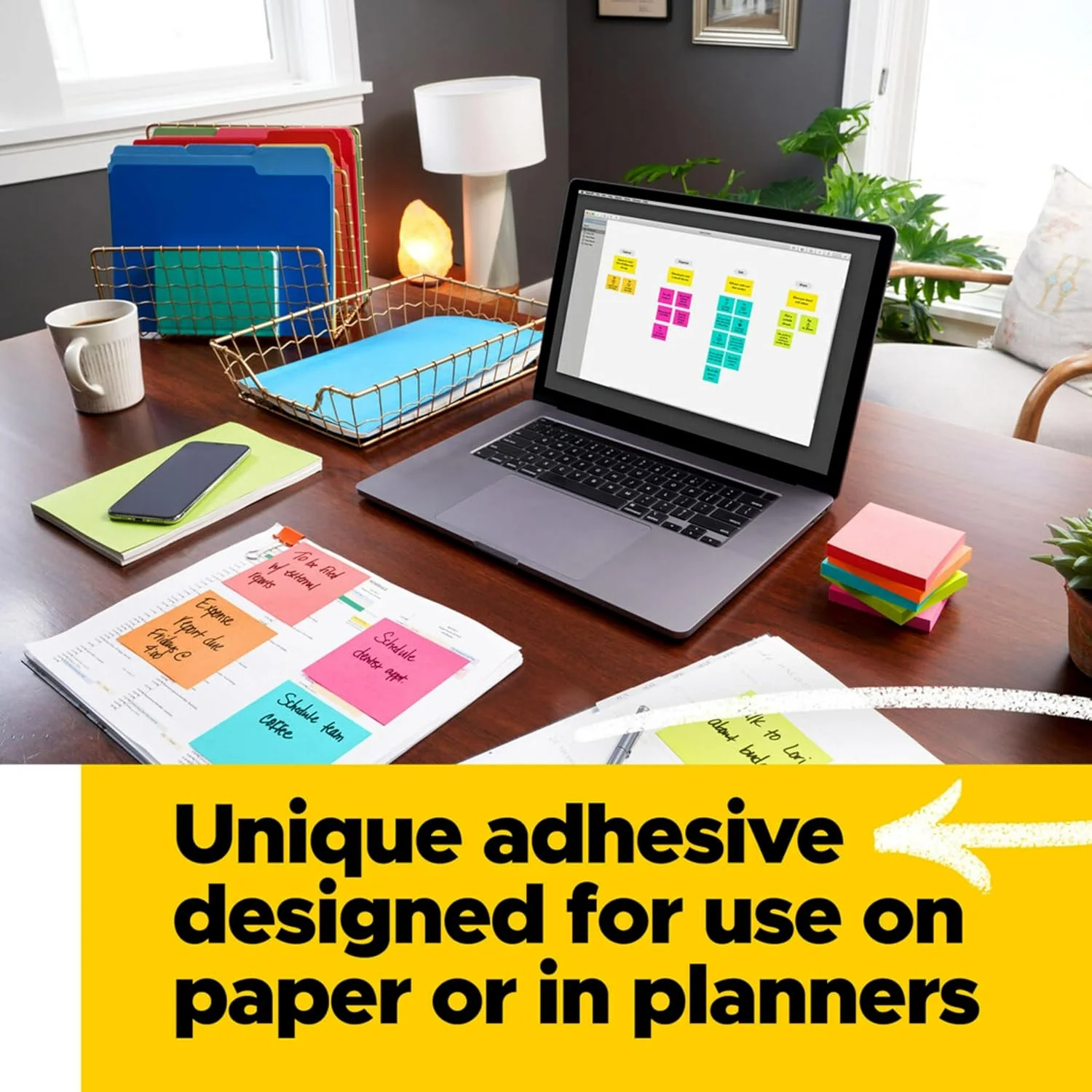Post-it Notes Neon Colors 655-5PK 3 x 5 in (76 x 127 mm), 5pads/pack | Assorted Colors | Sticky Notes | For Note Taking, To Do Lists and Reminders | Clean Removal | Recyclable | 100 sheets/pad - Image 3