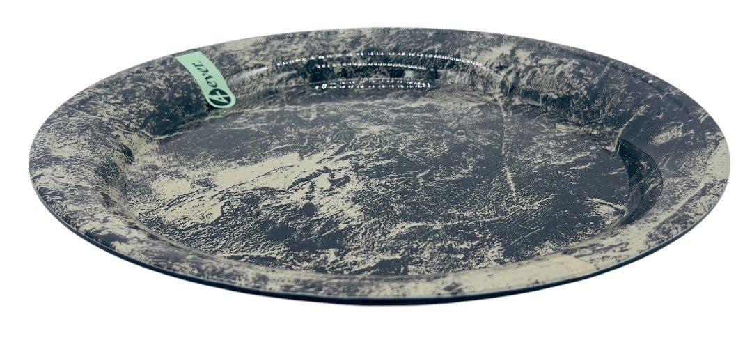 4ever Melamine Round Tray 40cm, Marble Patterned Design - Image 2