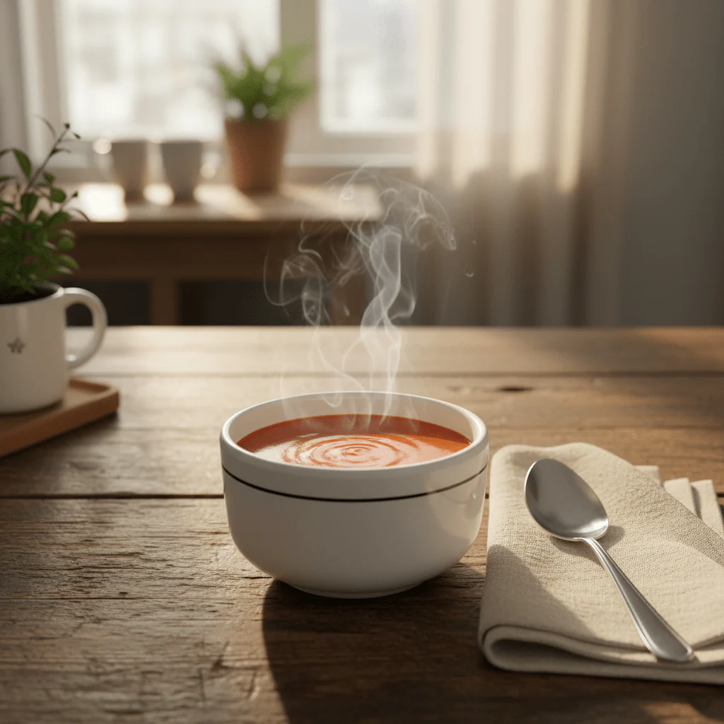 4Ever White Melamine Soup Bowl with Black Rim | 3.5 Inch | Durable & Elegant Tableware - Image 2