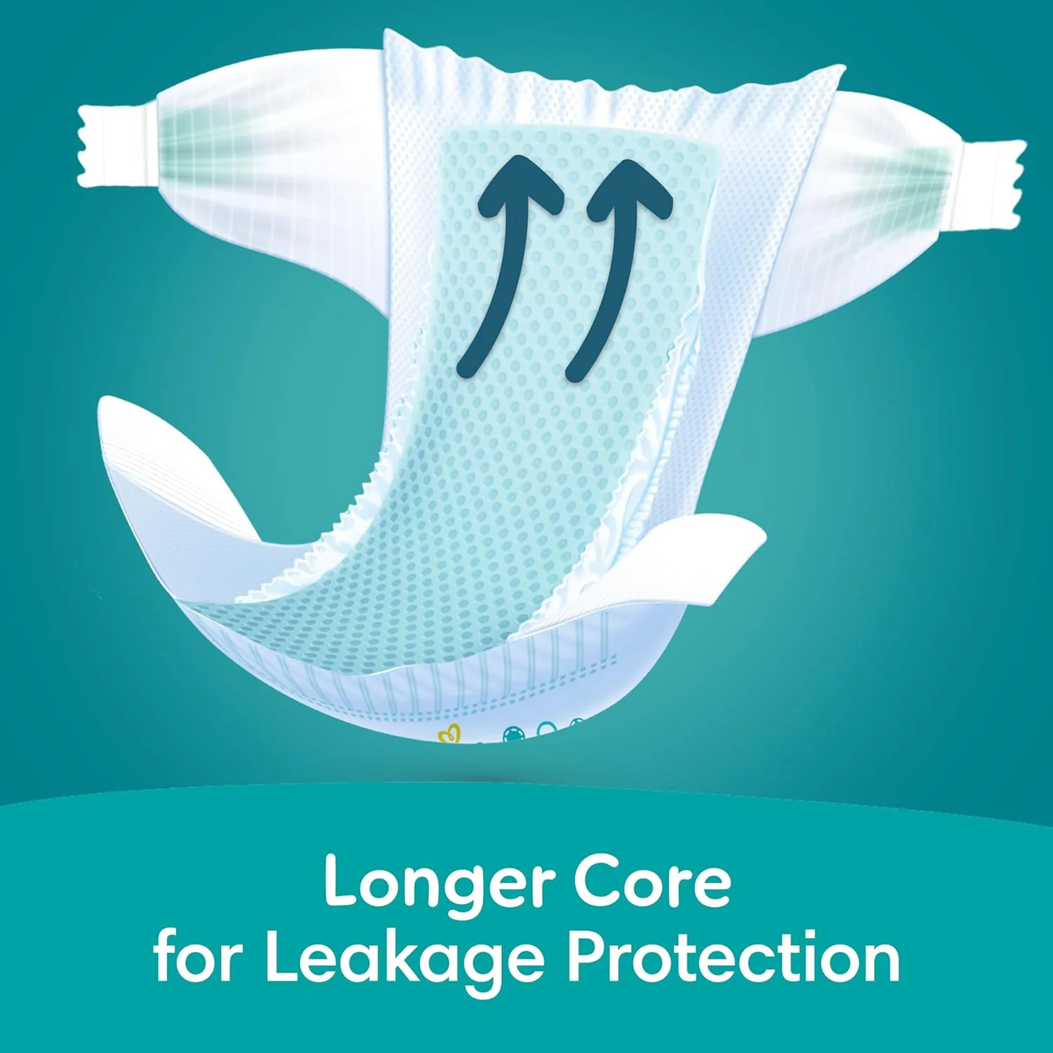 Pampers Rash Protection Taped Diapers, Size 2, 3-8kg, +50% Aloe Vera Lotion for Rash Protection, 3x Fortified Layers for Leakage Protection, Carry Pack, 23 Count - Image 4
