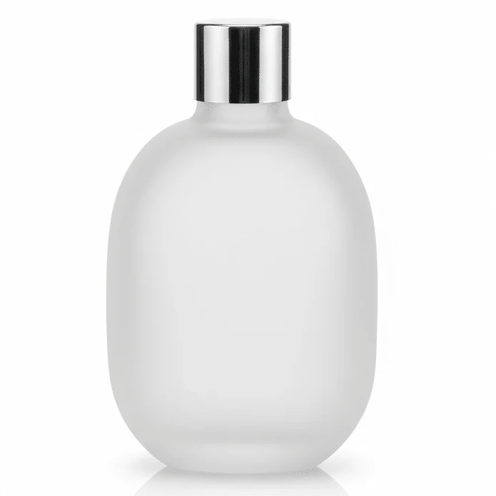 AKDC 250ml frosted glass bottle multipurpose storage container decorative use home organization
