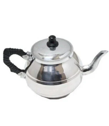 AKDC Aluminium Tea Kettle Tea Coffee Ideal for Home Office & Hotel Compact & Stylish Design with Heat Resistant Handle 1.2Liter
