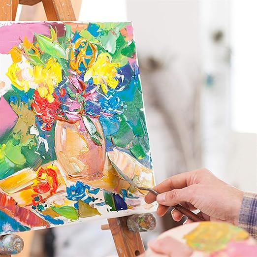 AKDC Artist Canvas Board – White |  40*40 cm - Image 2