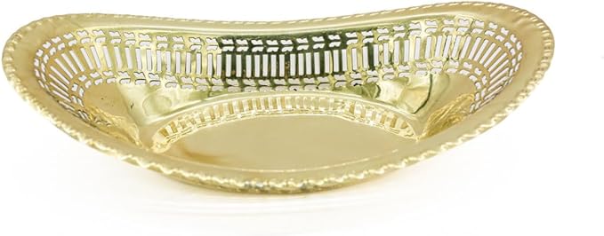 AKDC Brass Fruit Bowl Golden