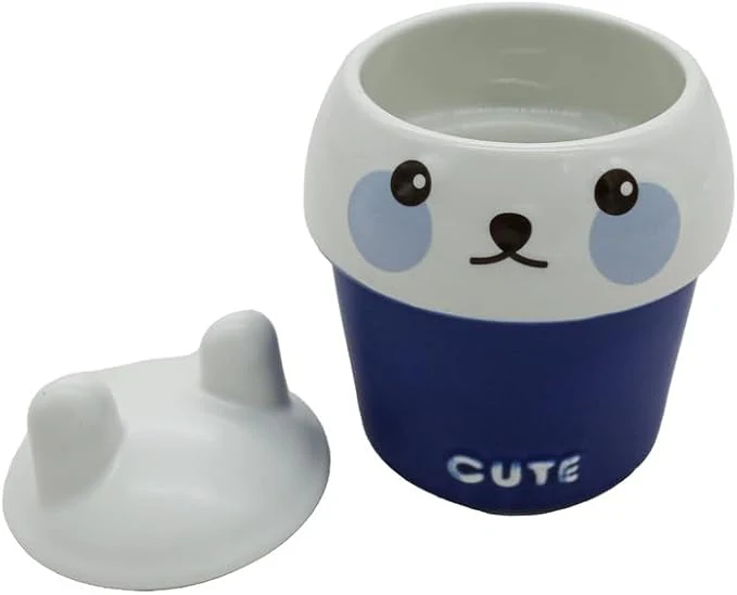 AKDC Ceramic Cup W/Lid 18777 Multicolor - Image 2