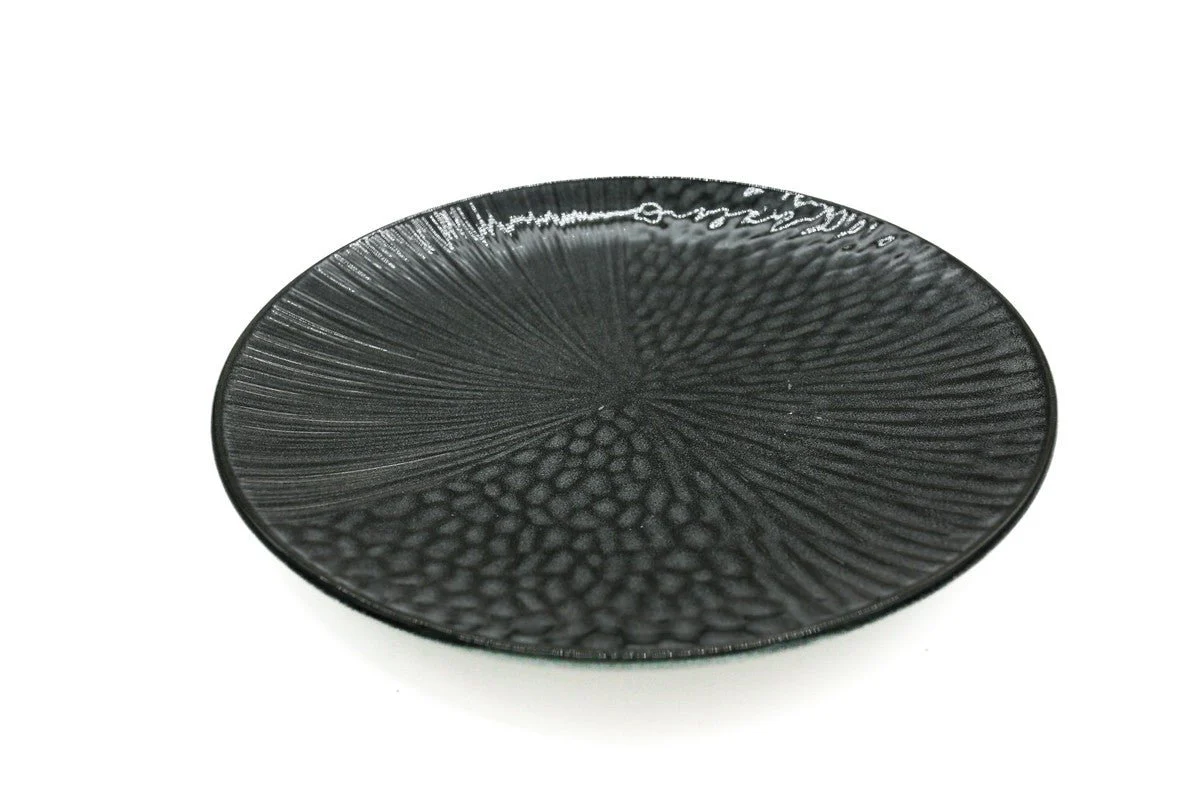 AKDC-Ceramic Dessert Plate 20.3cm Dark Grey