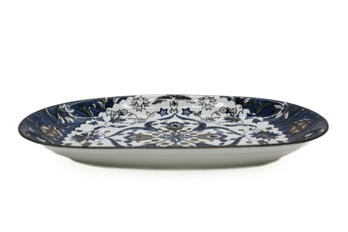 AKDC-Ceramic Oval Plate 24X15Cm - Image 2