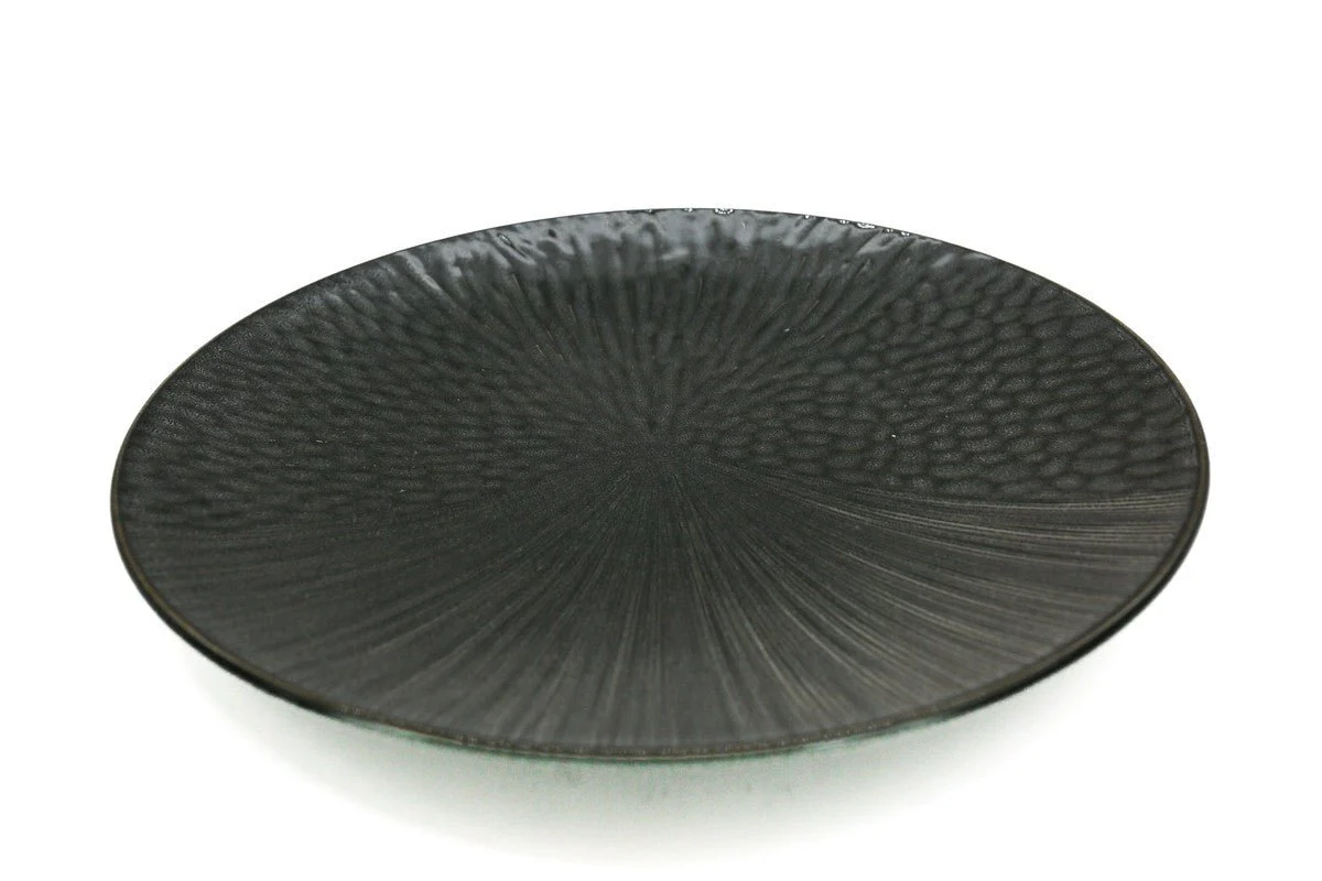 AKDC-Ceramic Plate 25.4cm Black