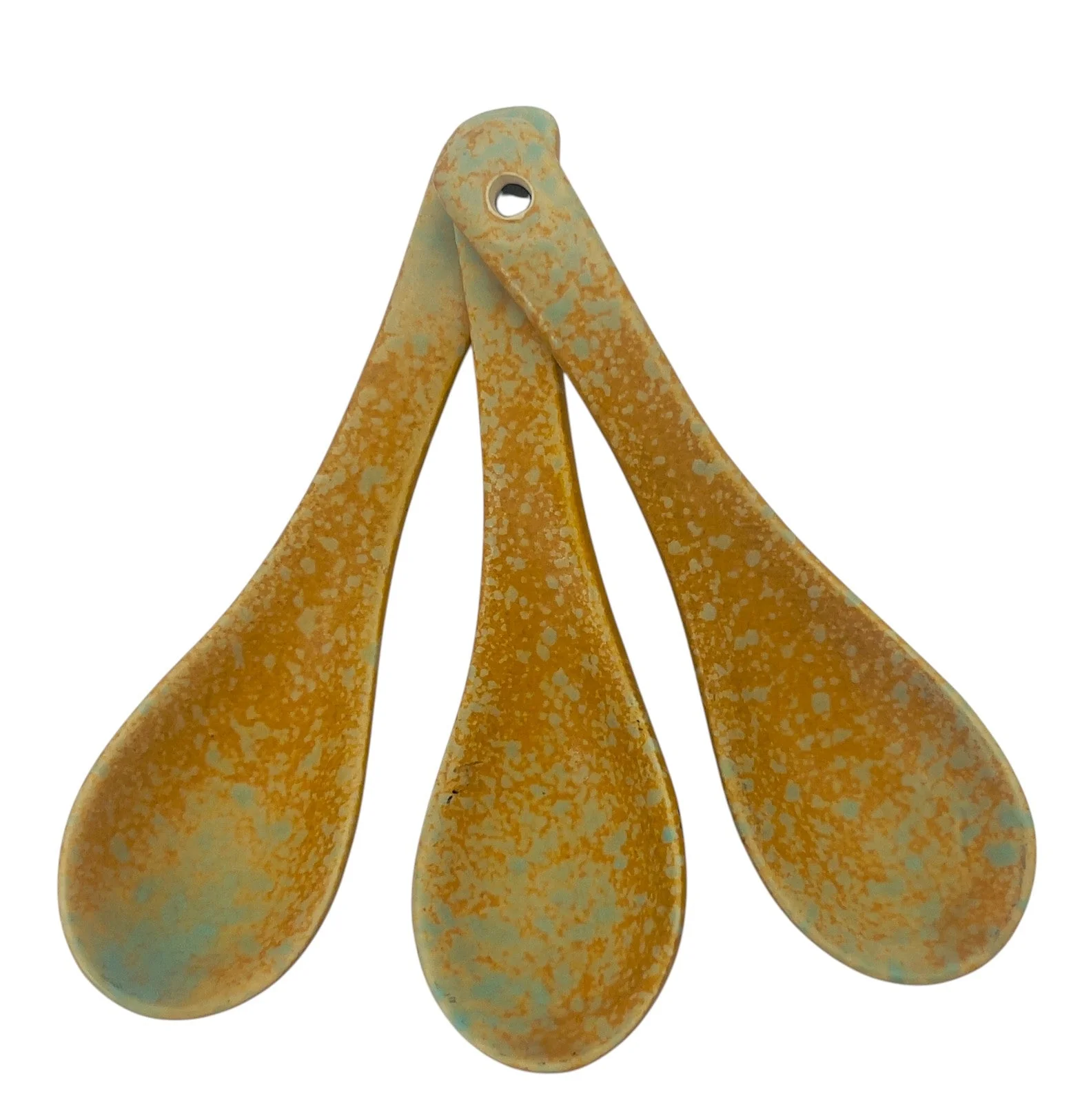 AKDC Ceramic Soup Spoon 14cm*4cm, Mulicolor