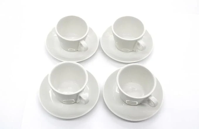 AKDC Cup and Saucer Set  (4 Pieces) - Compact and Elegant - set of 4 - Image 2