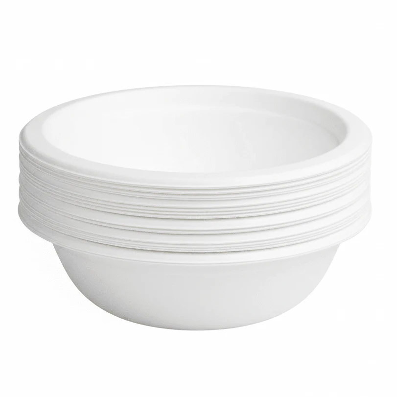 AKDC Disposable Paper Bowls 8oz – 25 Piece Value Pack