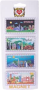 AKDC Dubai Magnet 4Pcs Multi-colorM036 - Image 2