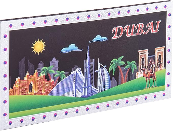 AKDC Dubai Magnet 4Pcs Multi-colorM050 - Image 2