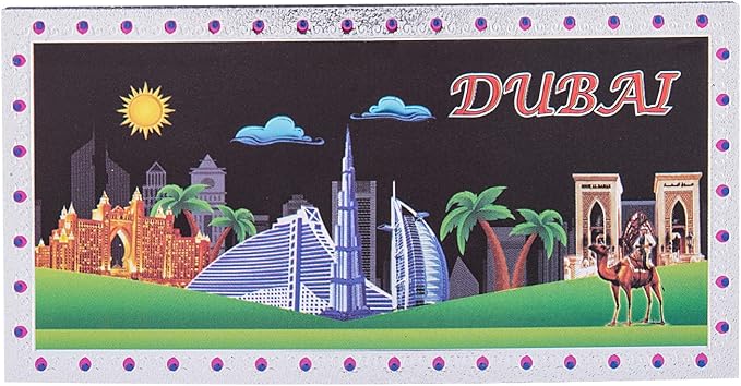 AKDC Dubai Magnet 4Pcs Multi-colorM050 - Image 3
