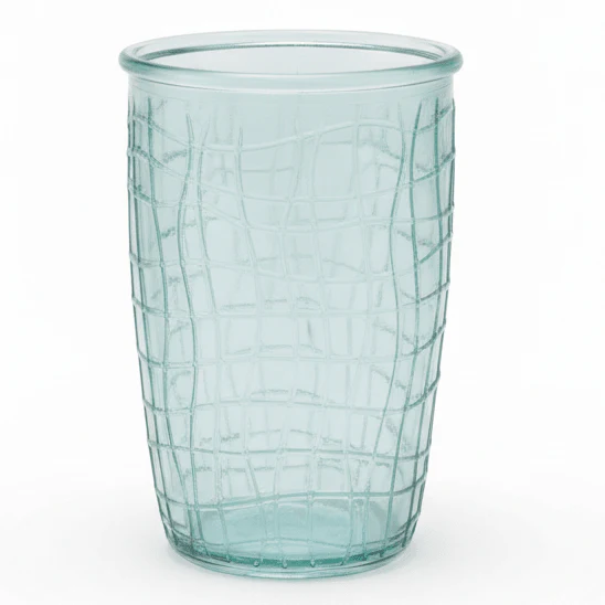 AKDC Eco-Friendly Crystal Glass Tumbler – Durable Drinking Glass for Water, Juice & Beverages – 330 ml