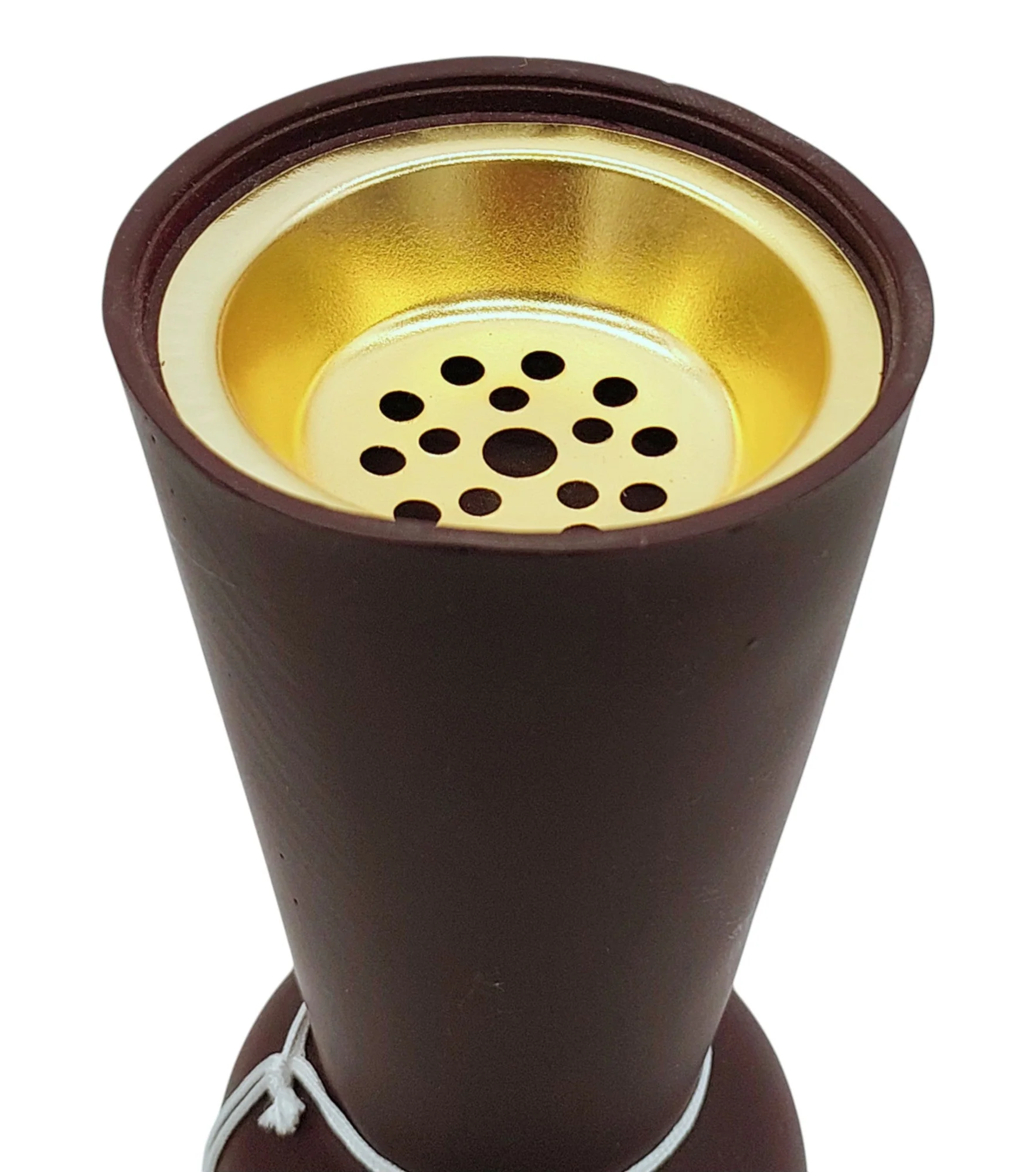 AKDC Incence Burner 24cm*6.5cm, Brown/Dark Green - WW102 - Image 2
