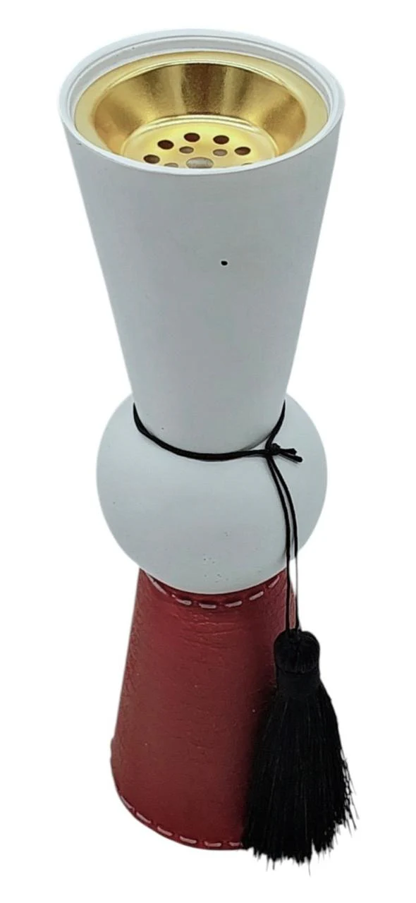 AKDC Incence Burner 24cm*6.5cm, White/Brown- WW102 - Image 3