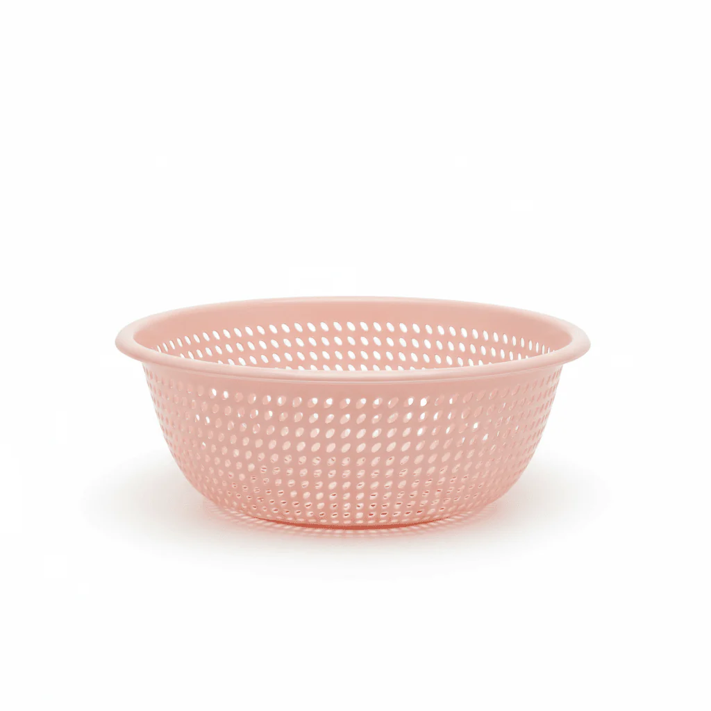 AKDC Medium Plastic Fruit & Vegitable Strainer Basin – 36cm (Assorted Colors)
