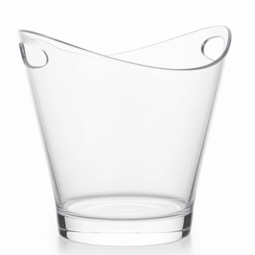 AKDC Medium Size Clear Acrylic Ice Bucket for Home Bar, Events and Beverage Service β Lightweight and Durable 20 Γ 30 cm