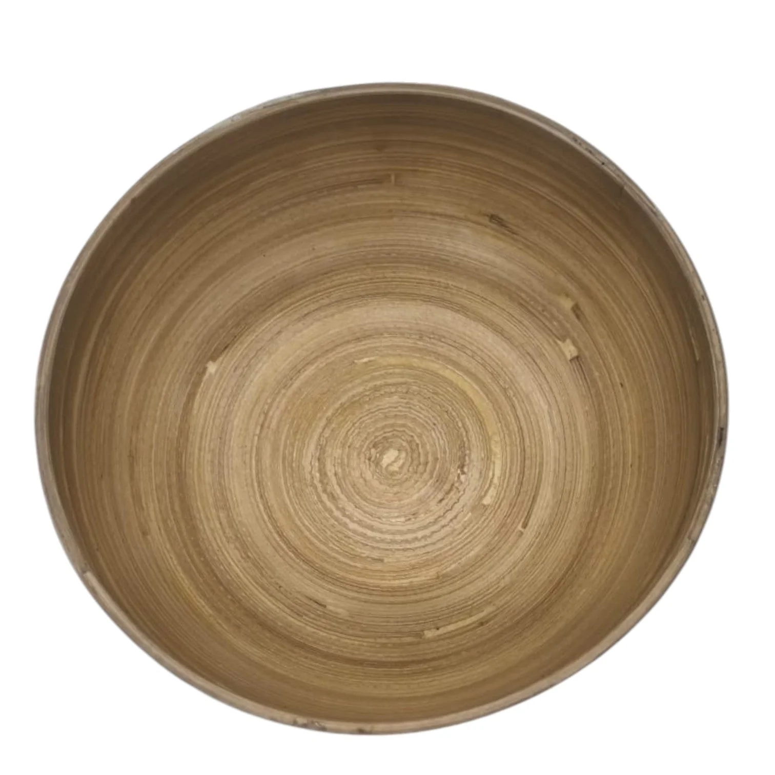 AKDC Modern Bamboo Round Serving Bowl-15cmX6cm-Red&Bamboo - Image 3