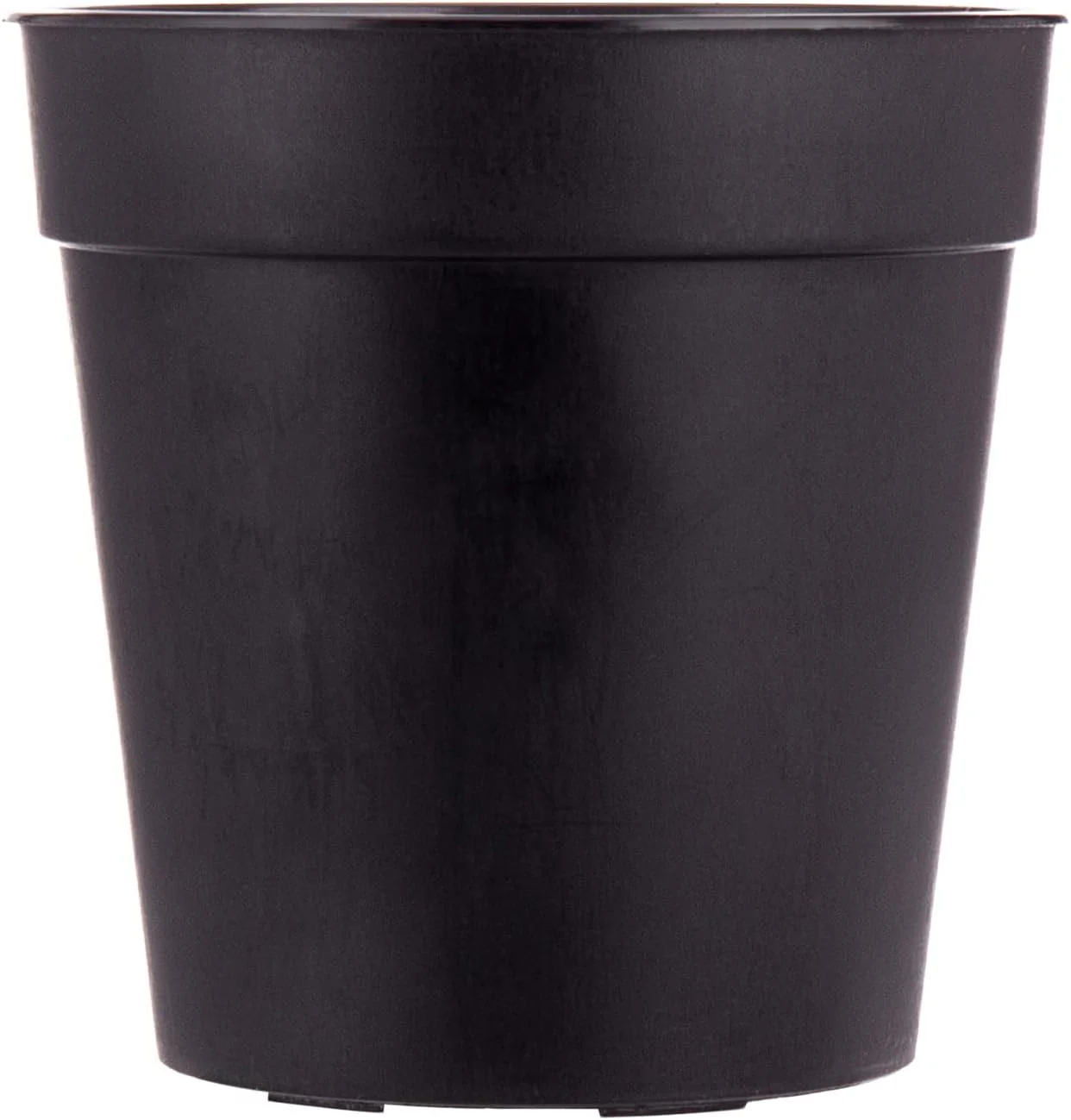 AKDC Planter Pot Grovel  16CMX16CMX12CM Black Color