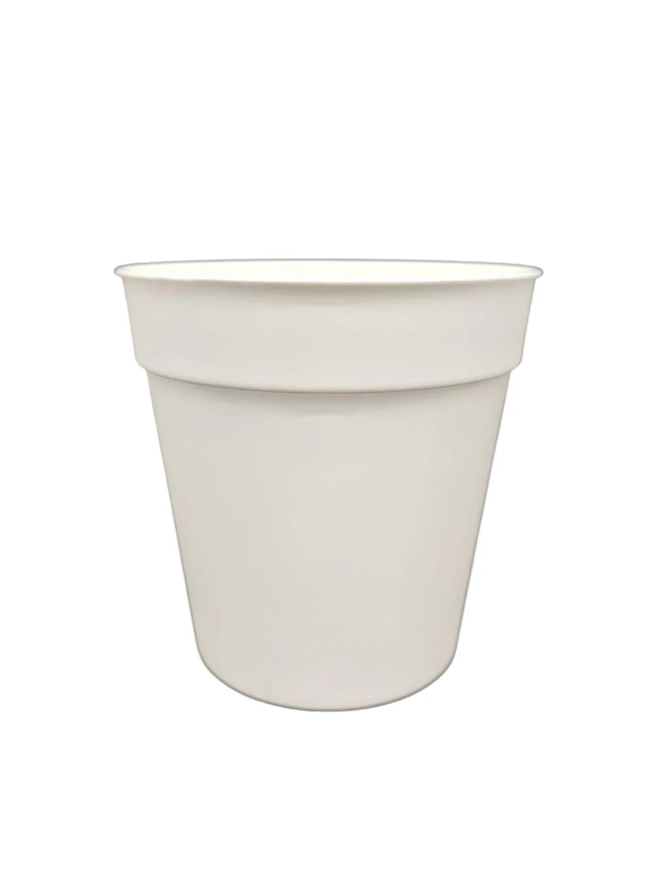 AKDC Planter Pot Grovel Width 16CM Height 16CM   White Color