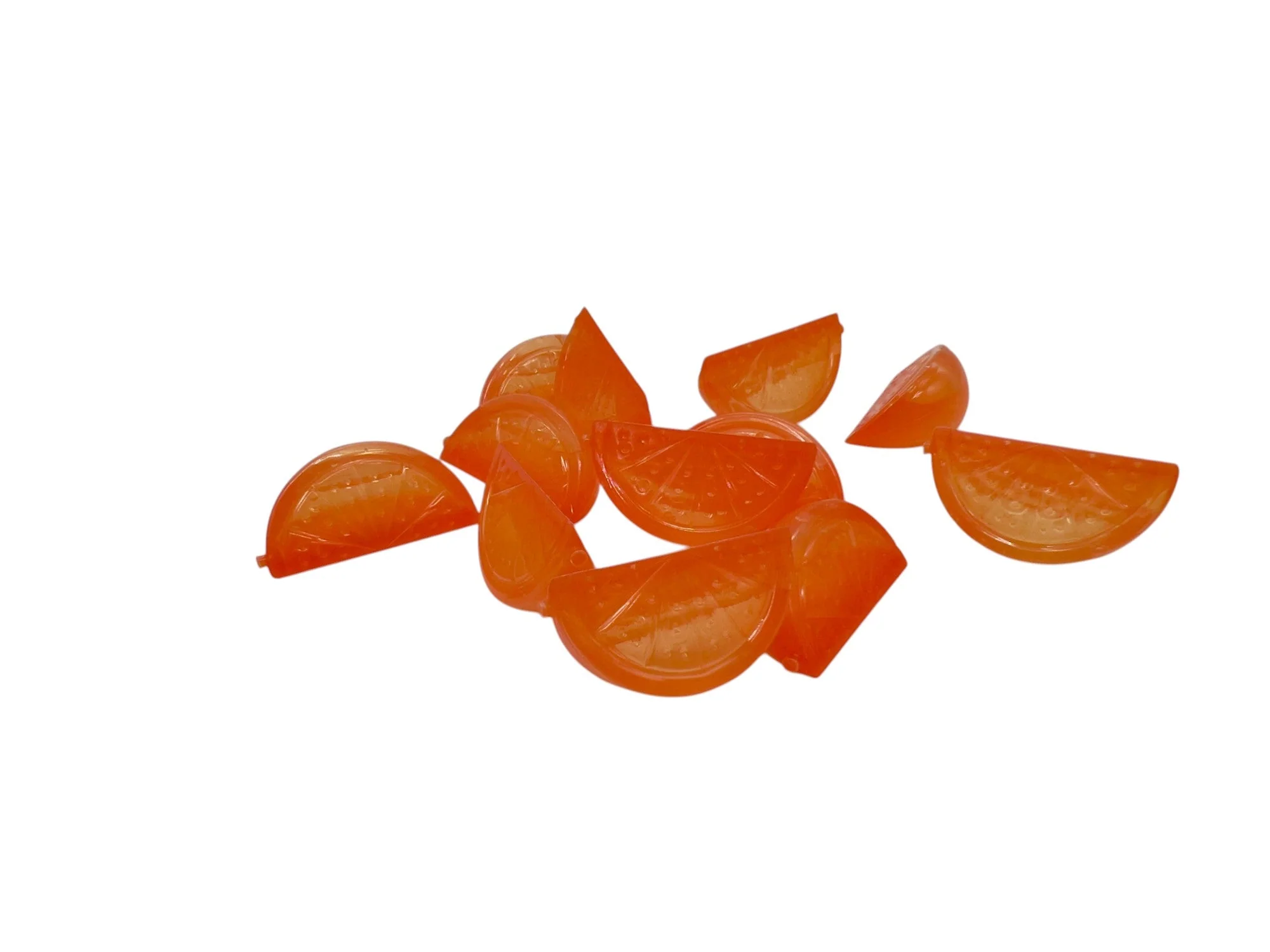 AKDC Reusable Ice Cubes 12pcs, Orange Design - Image 2