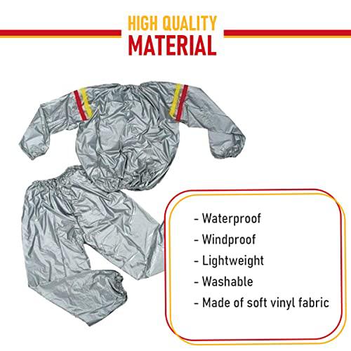 AKDC 1 Pair Sauna Suit for Men & Women Size-3XL,Soft Waterproof Vinyl Fabric - Image 3