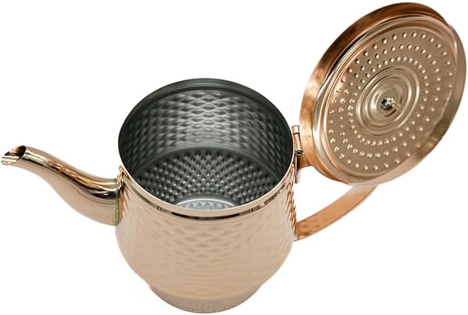 AKDC Stainless Tea Pot 48Oz Copper - Image 3