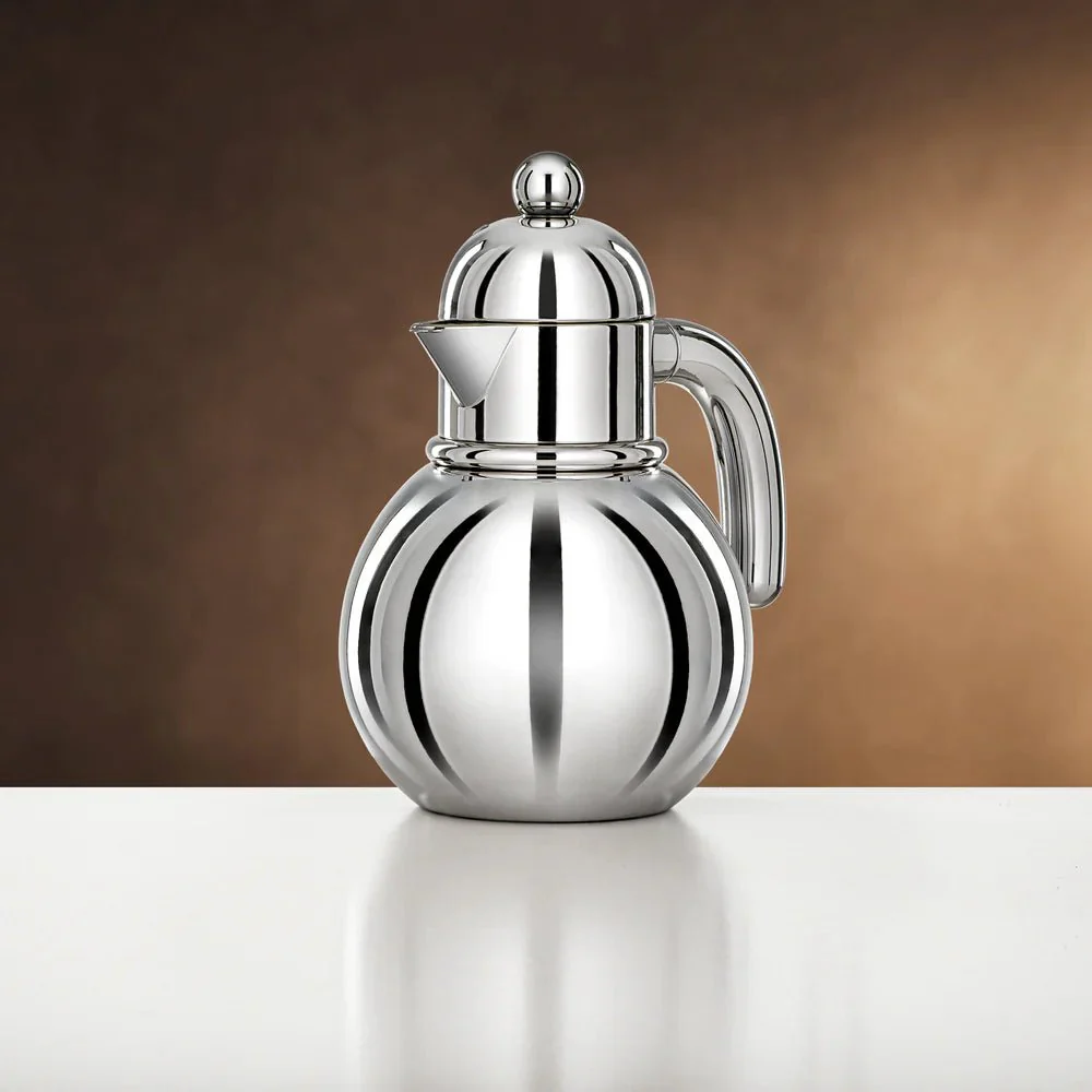 Almarjan Silver Single Vacuum Flask 0.75L - Image 2
