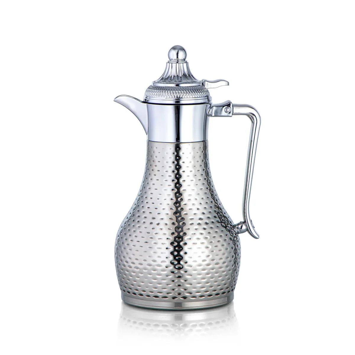 ALMARJAN  Stainless Steel Vaccum Flask 0.8 Liter, Silver