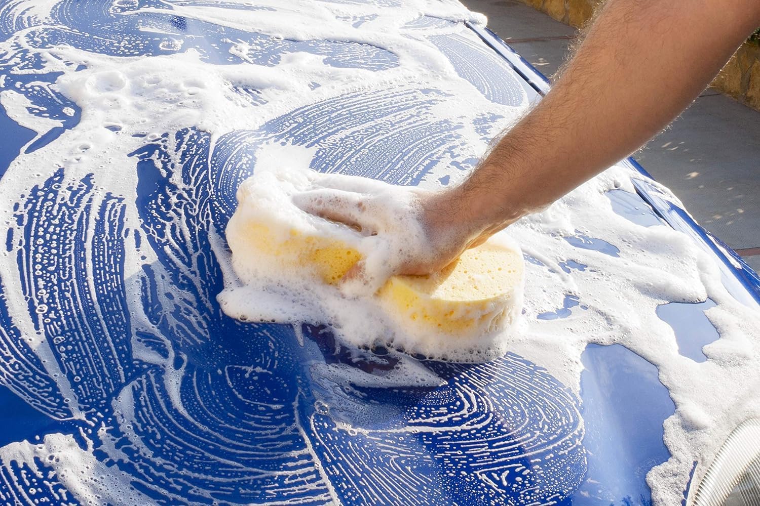 Armor All Jumbo Sponge Easy Grip, Extra Thick and Super Absorbent - Image 2