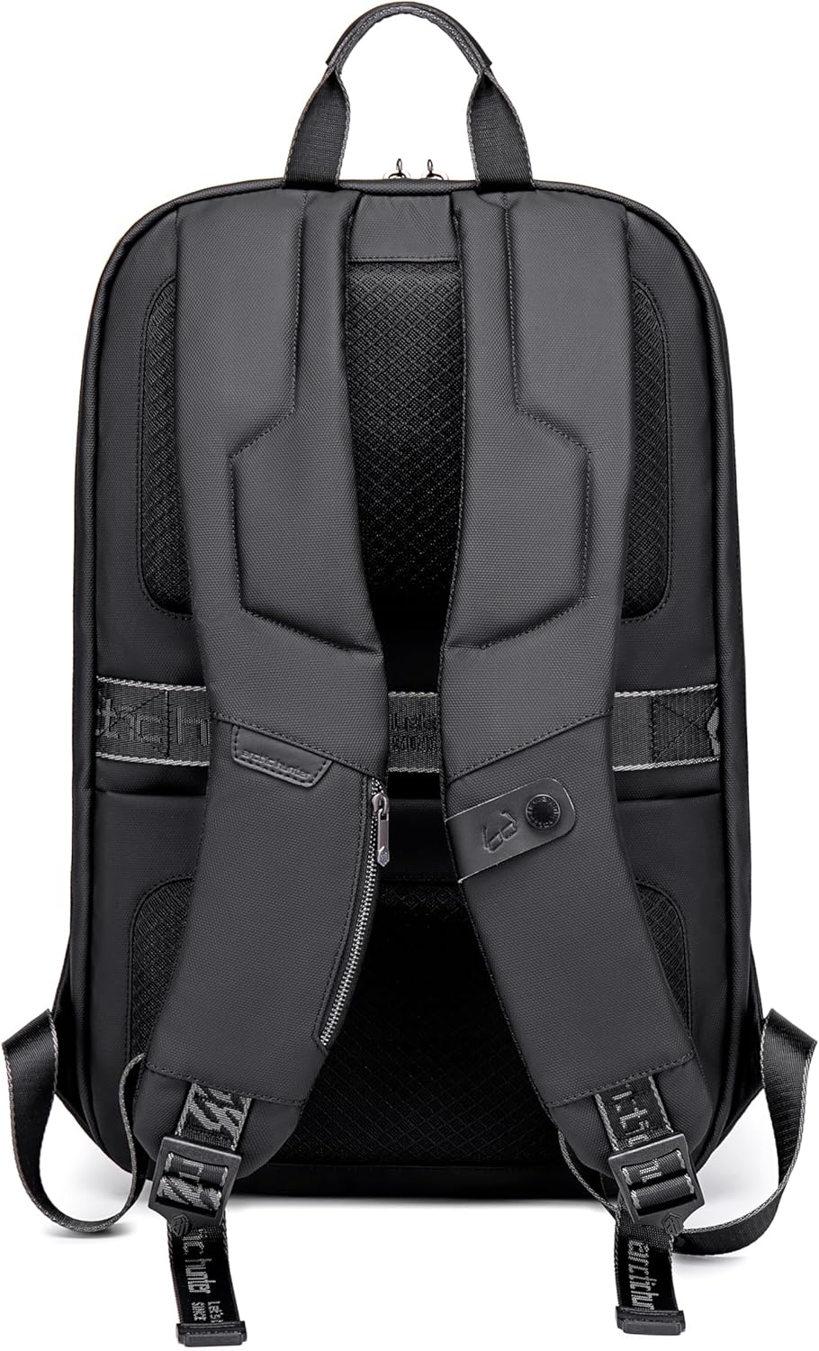 Artic Hunter Semi Hard Gaming Backpack with Built in TSA lock Water Resistant Anti-Theft 15.6 inch Laptop Backpack, Black- B00451 - Image 2