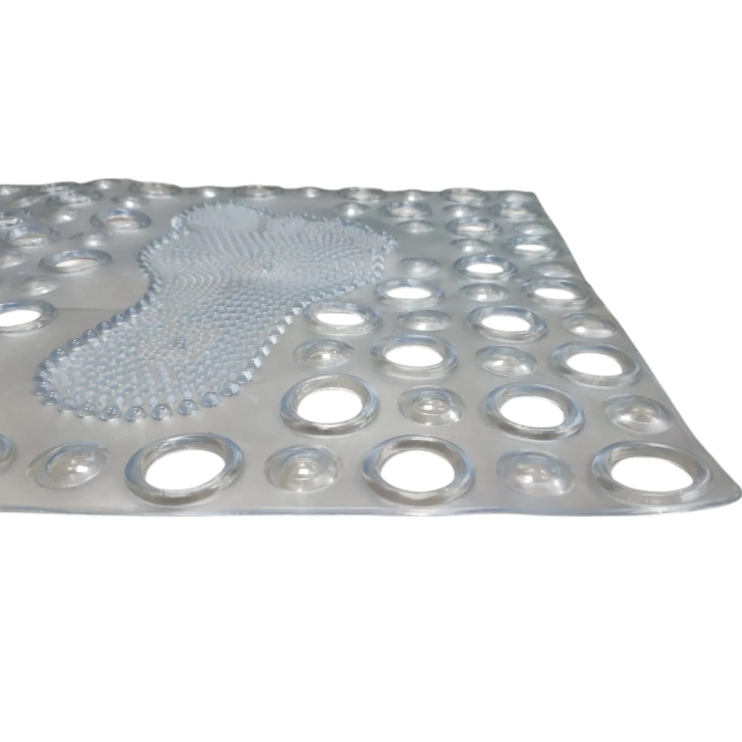 Rubber Bathroom Bathtub Mat Floor Shower Mats Non Slip Antibacterial with Suction Cups Perfect for Everyone Safety 35X65CM - Image 3