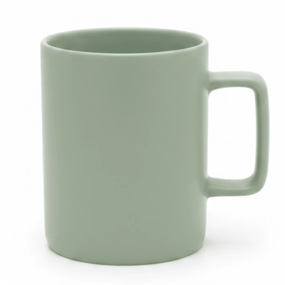 Baytix Ceramic Mug 350ml – Sky Blue / Sage Green - Image 4