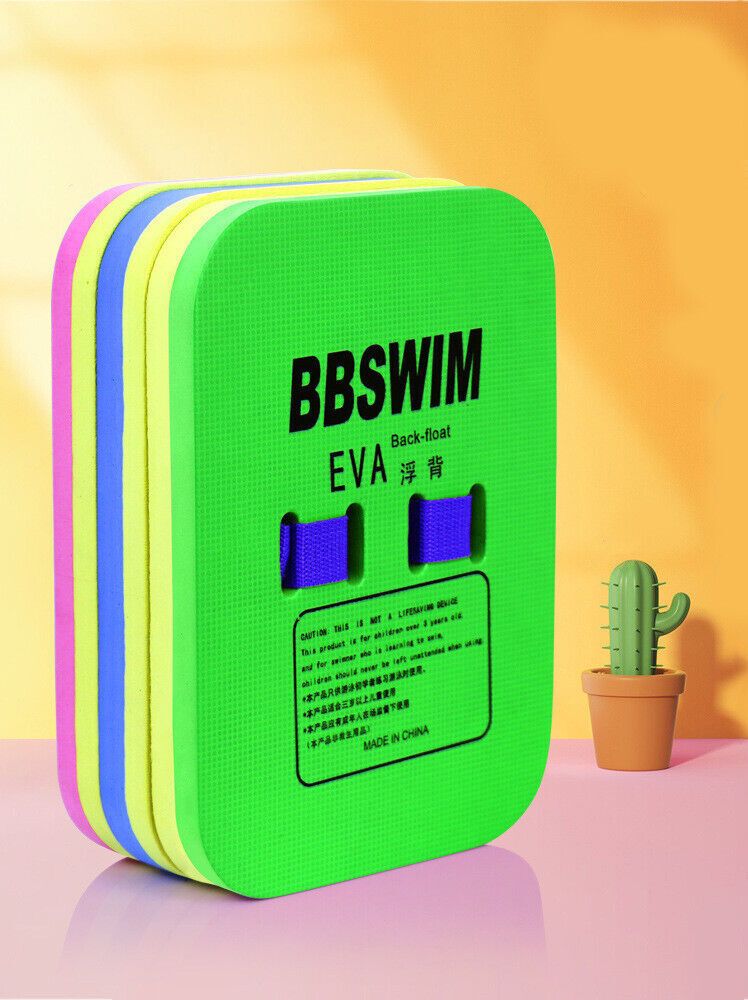 BBSWIM Swimming Back Flotation Board 27.5cm*20.5cm*3cm, Swimming Buoyancy Aids, Assorted Colors - Image 3