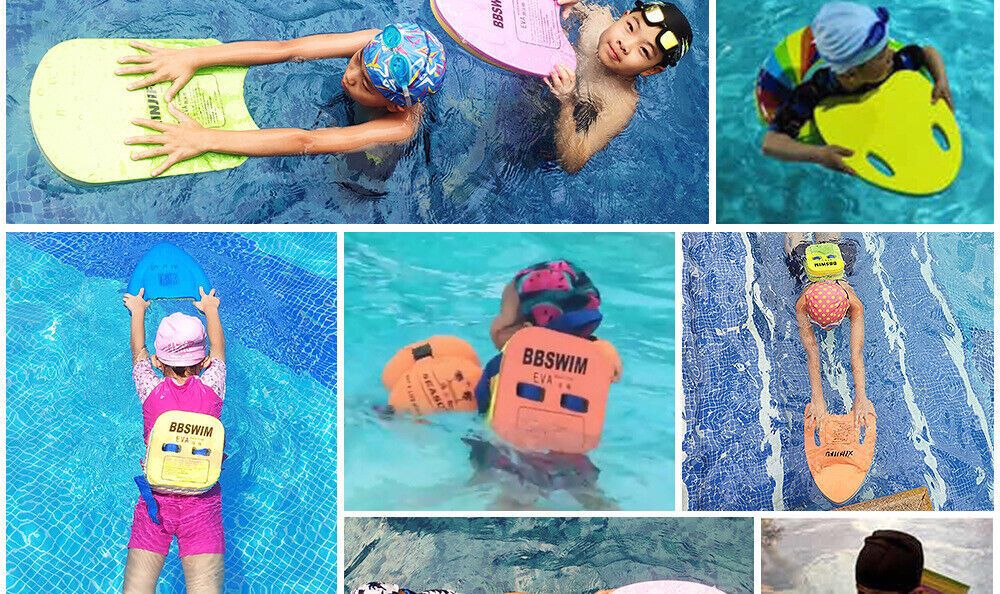 BBSWIM Swimming Back Flotation Board 27.5cm*20.5cm*3cm, Swimming Buoyancy Aids, Assorted Colors - Image 6