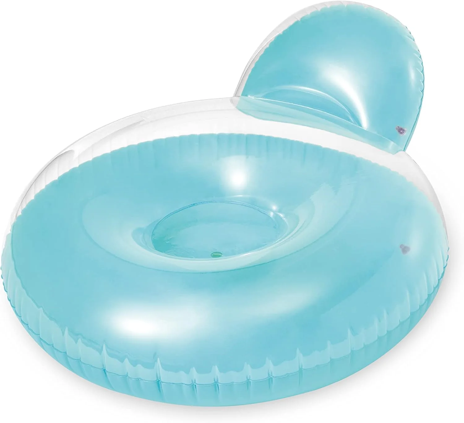 Intex Pillow-Back Inflatable Lounge Float – 137 x 122 cm | Assorted Colors