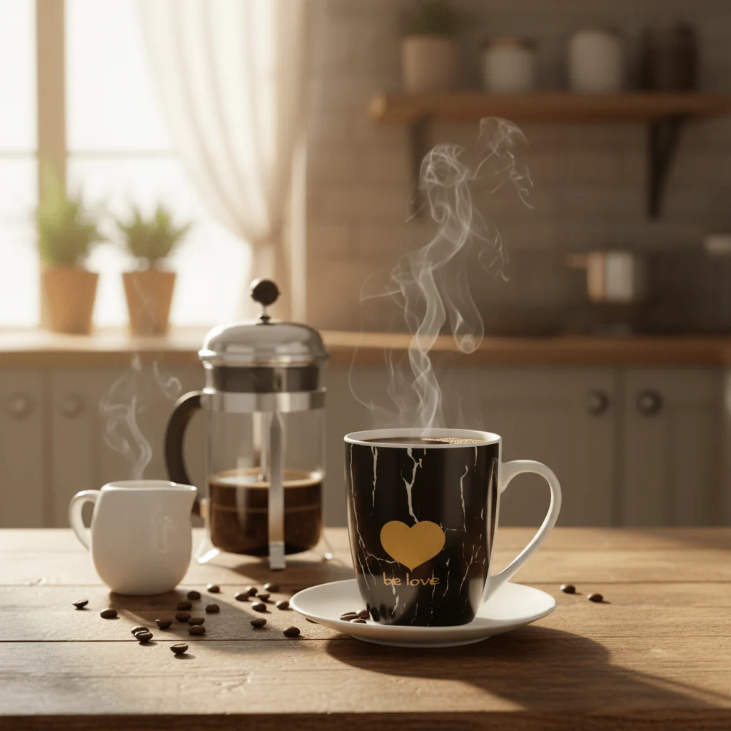 Be Love Marble Ceramic Mug — 300ml - Image 4