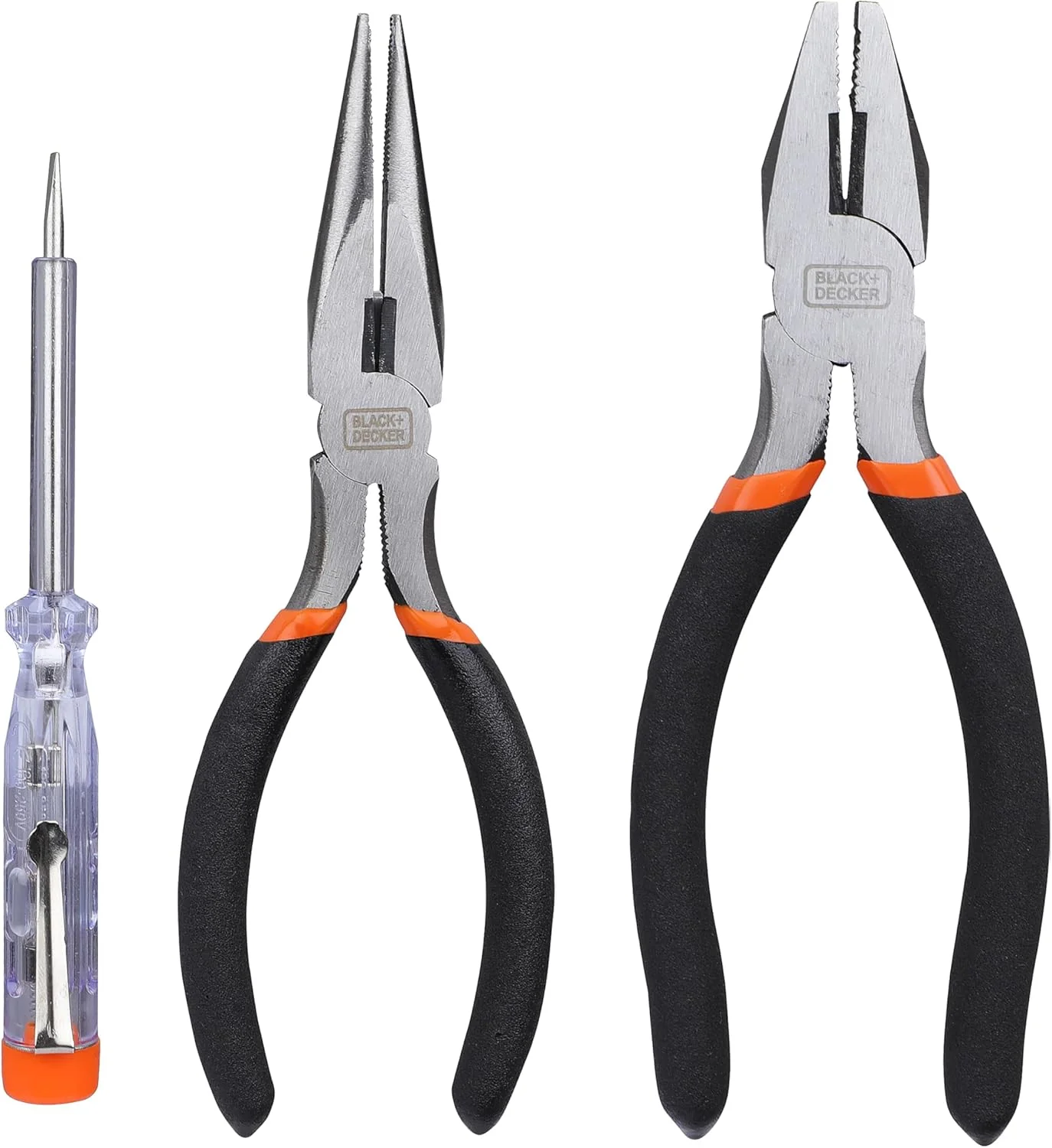 Black & Decker 108 Pieces Hand Tool Kitfor Home & Office Orange/Black BMT108C - Image 10