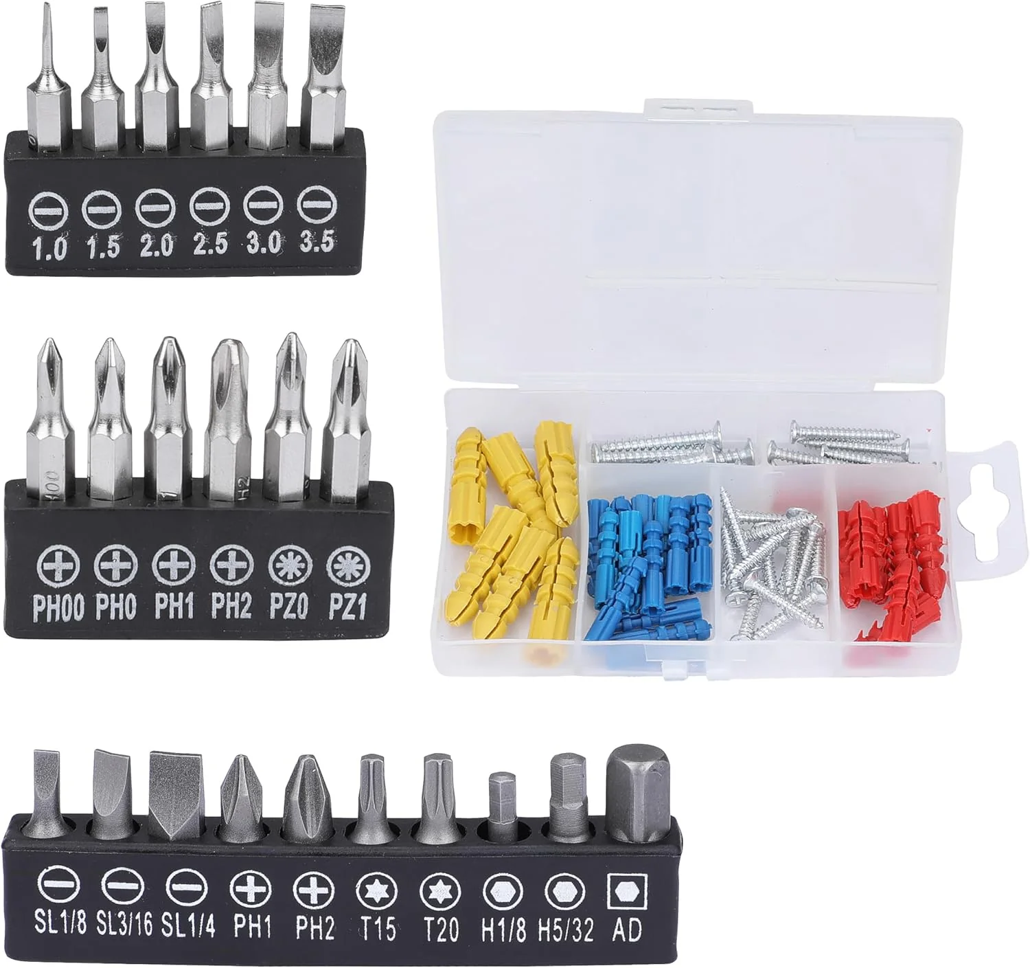 Black & Decker 108 Pieces Hand Tool Kitfor Home & Office Orange/Black BMT108C - Image 13