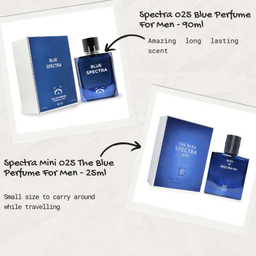 Spectra Blue EDP For Men â€“ 90ml - Image 5