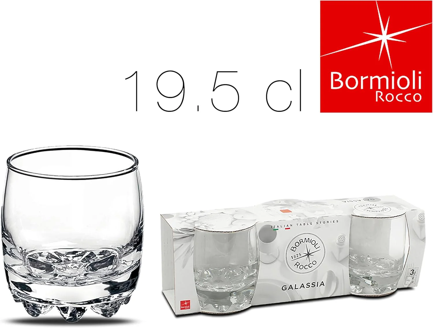 Bormioli Rocco Bicch.Wine Galassia-Cf. 195ML Pack Of 3 - Image 2