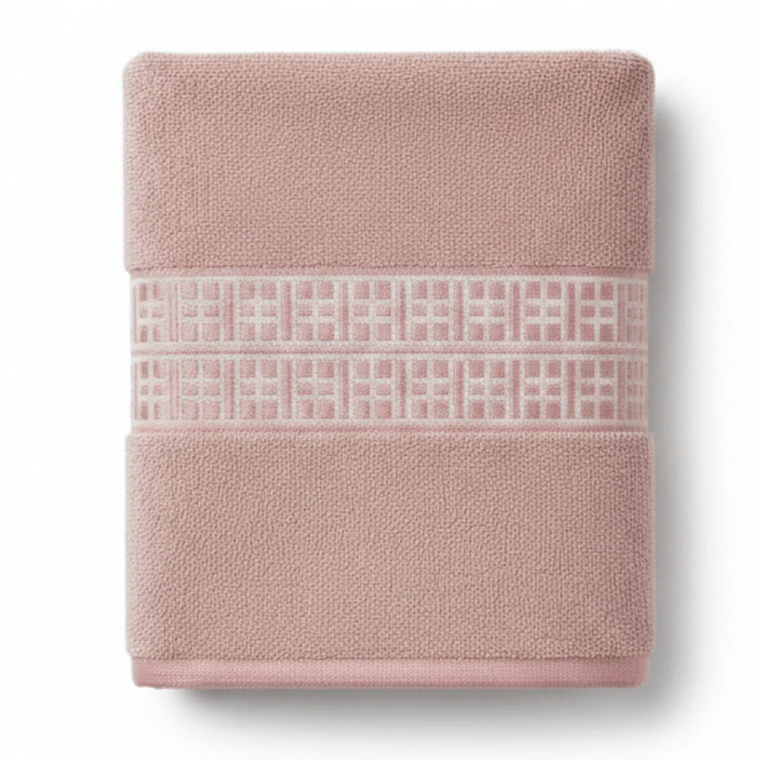 BTC Zahra Luxe Body Care Bath Towel – Pink (70×140 cm)