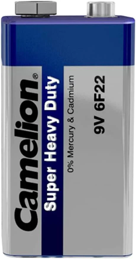 CAMELION Super Heavy Duty  9V Battery, Pack of 1 - Image 2