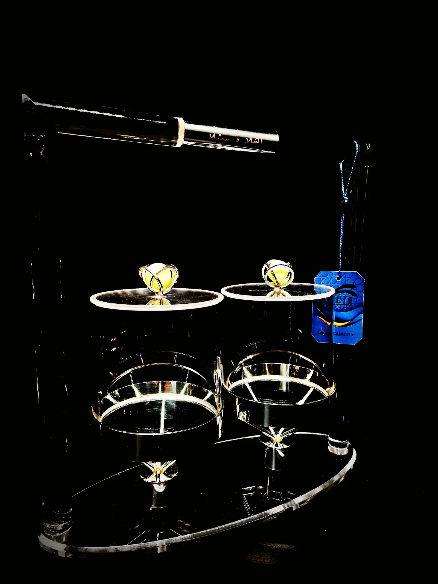 Candy Box Set Ess-Ch95 With 2 Compartment Silver - Image 3