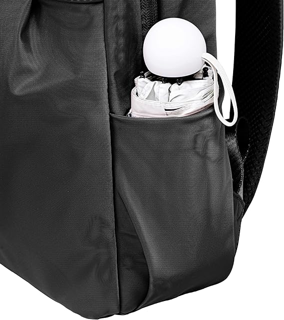 Chantria Premium Backpack 26.5cm*10cm*37cm for Woman, 100% Nylon Body with 100% Polyester Lining, Black- CB00769 - Image 4