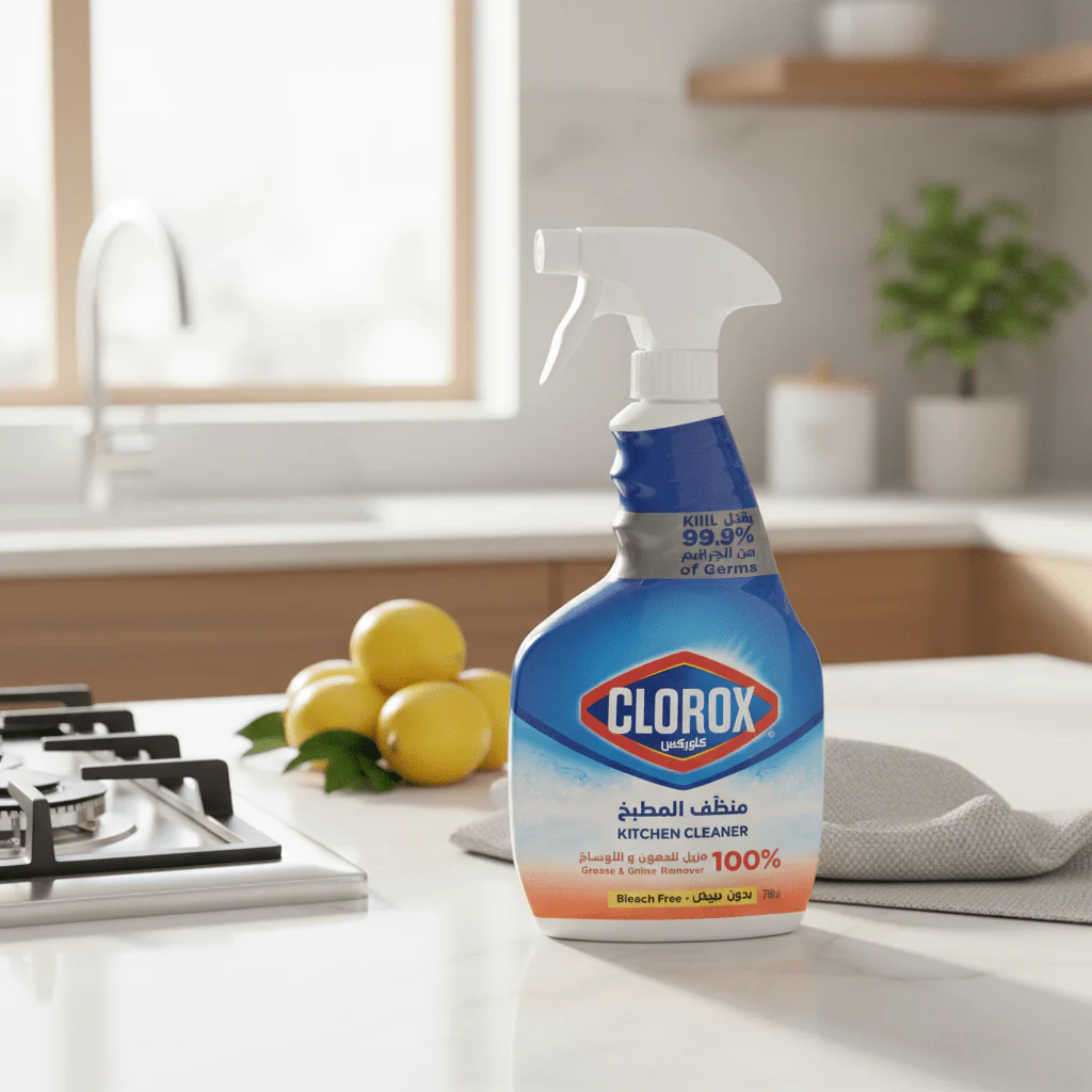 Clorox Kitchen Cleaner – Grease & Grime Remover-750ml - Image 2