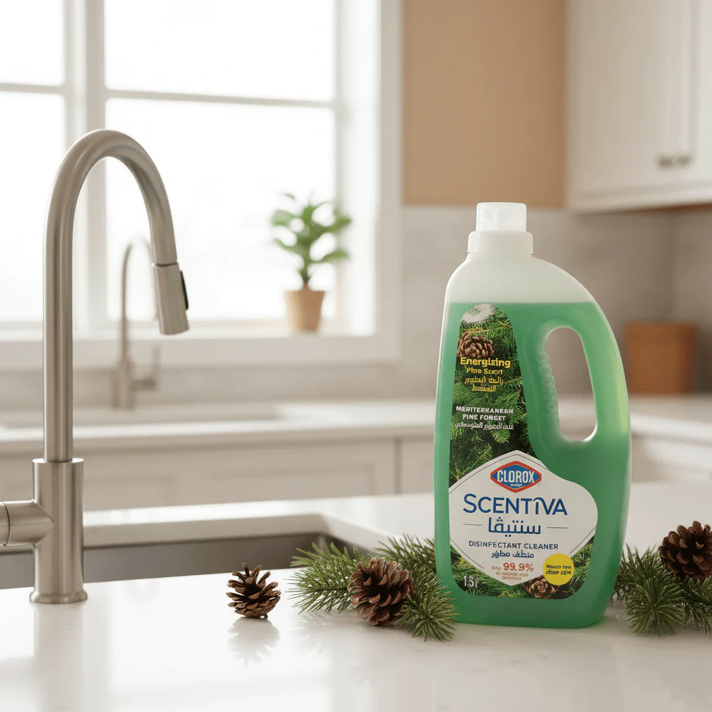 Clorox Scentive Mediterranean Pine Forest  Disinfectant Cleaner-1.5L - Image 2