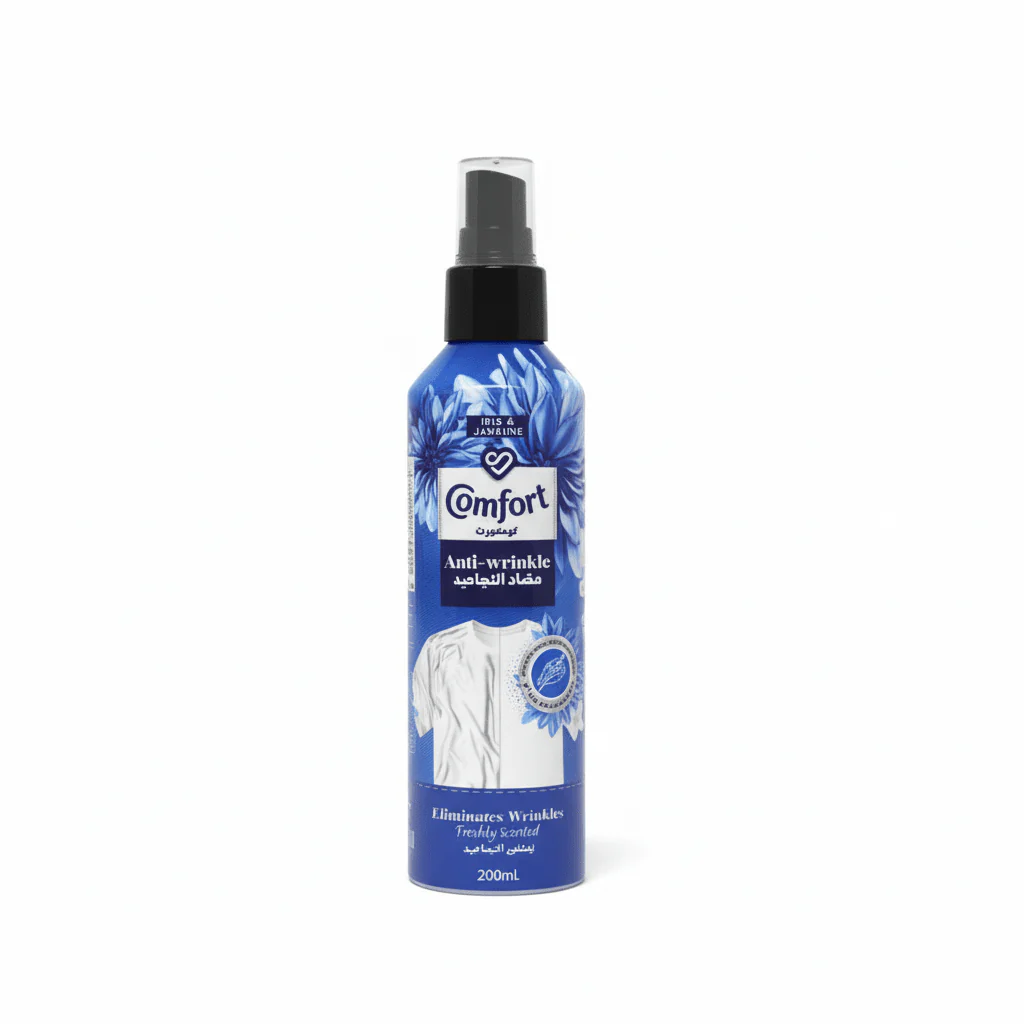 Comfort Iris & Jasmine Scented Anti-Wrinkle Spray for Clothes 200ml